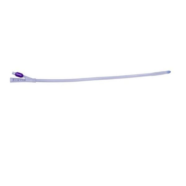 MDevices Silicone Catheter 5-10ml 45cm M FG22 Box 10