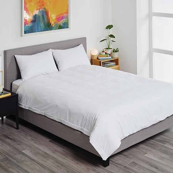 Staynew Smooth Polyester Quilt Protector Single