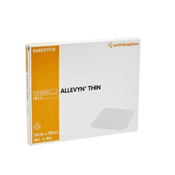 Allevyn Thin Adhesive Dressing 10x10cm