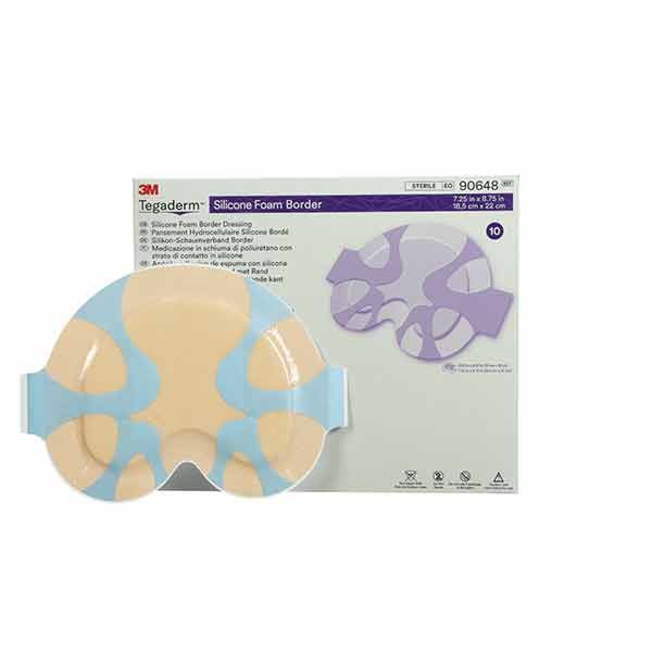 Tegaderm Silicone Foam Border Dressing Large Sacral 18.5x22cm