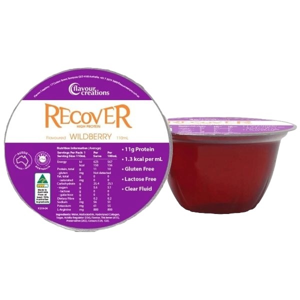 Recover Wildberry Flavoured 11g Protein Supplement 110mL