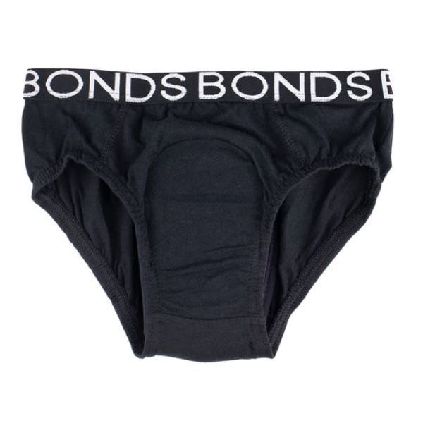 MiNappi +Bonds Girls Hipster Size 8-10  100ml  Black