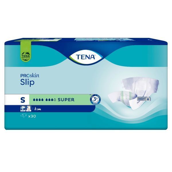 Tena Proskin Slip Super Small Green 1055ml Pk30