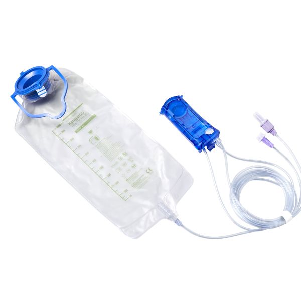 Kangaroo OMNI Feeding Set with Flush Bag and ENPlus Spike Box 30