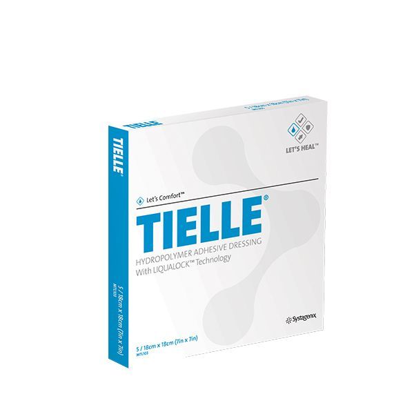 Tielle Adhesive Dressing 18cmx18cm