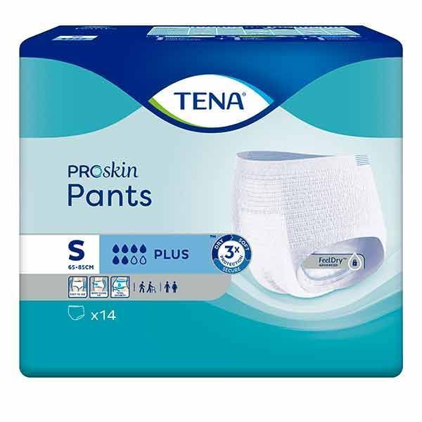 Tena Pants Plus Small Proskin White 1440ml Pk14