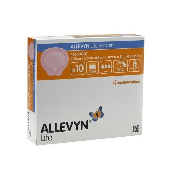 Allevyn Life Sacrum 21.6cm x 23cm Large Box 10