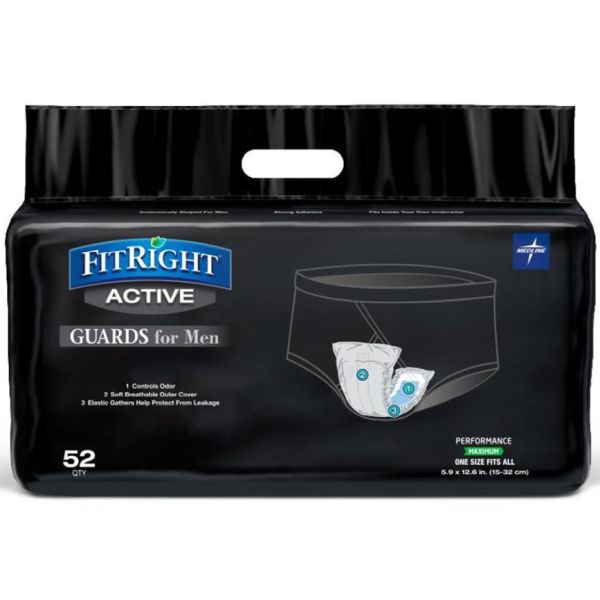 FitRight Active Male Guard 14x25cm Pack 52