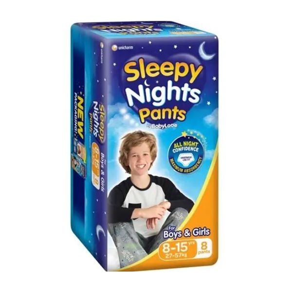 Baby Love Sleepynights Pants 27-57kg 8-15yr