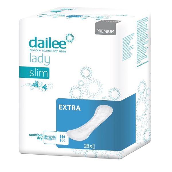 ConfidenceClub Dailee Lady Extra Slim Pad 520ml Pk30