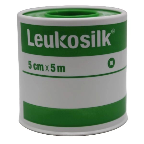 Leukosilk Hypoallergenic Tape 5cmx5M