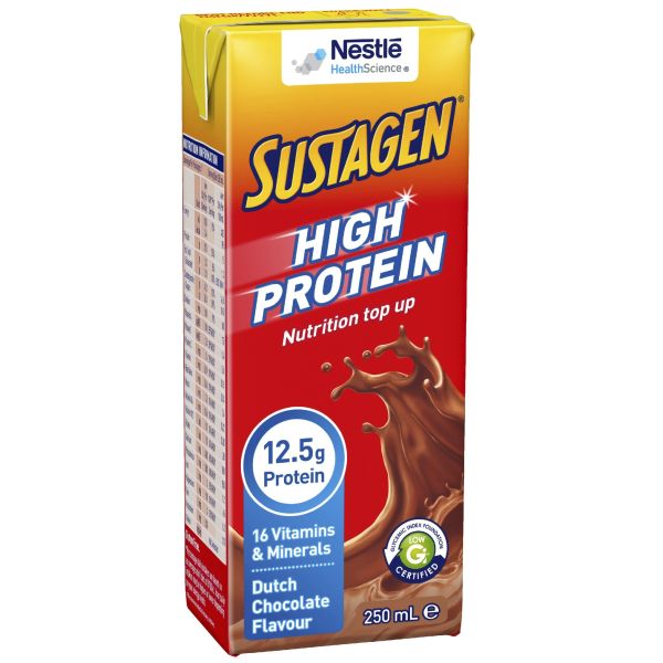 Sustagen Dutch Chocolate Ready to drink 250ml Tetra