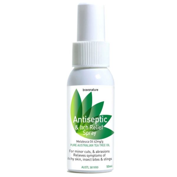 Brave Nature Antiseptic And Itch Relief Spray 50ml