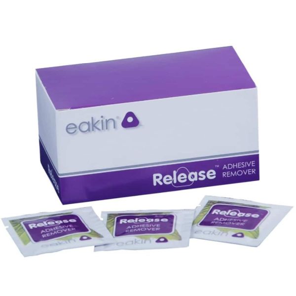 Eakin Release Adhesive Remover Wipes Box 30