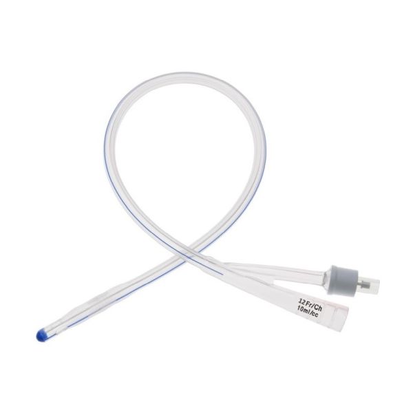 Unoquip Foley Catheter Silicone 2-Way CH12 10ml Box 10