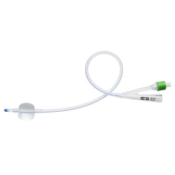 Unoquip Foley Catheter Silicone 2-Way CH14 10ml Box 10