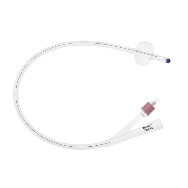 Unoquip Foley Catheter Silicone 2-Way CH26 10ml Box 10