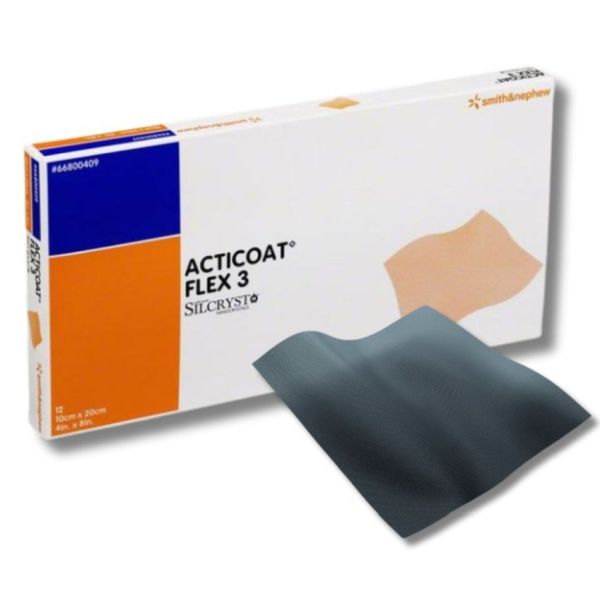 Acticoat Flex3 Silver Dressing 10x20cm