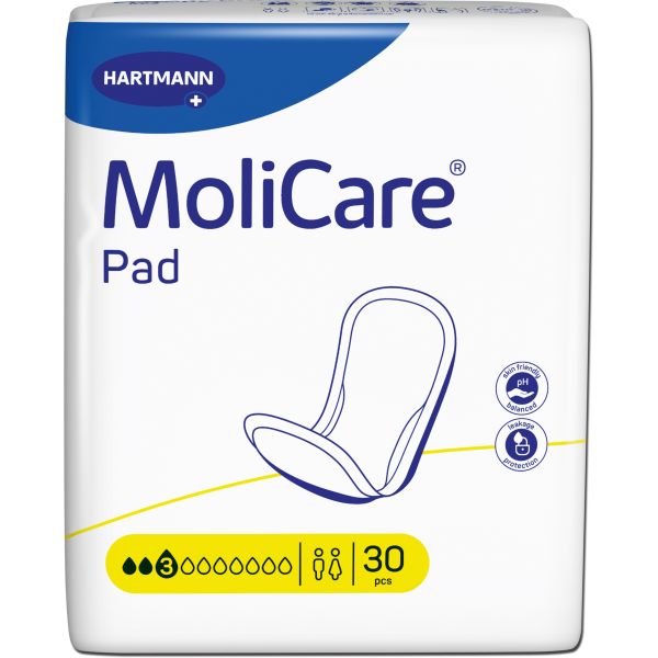 MoliCare Pad 3 Drops 481ml Pack 30