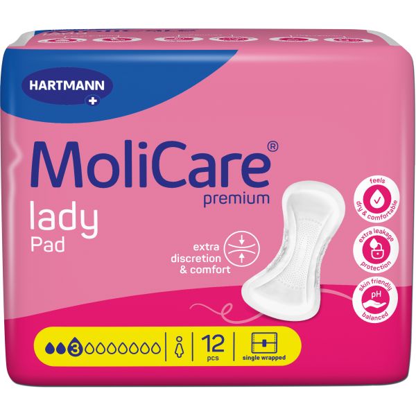 MoliCare Premium Lady Pads 3 drops 504ml Pk14