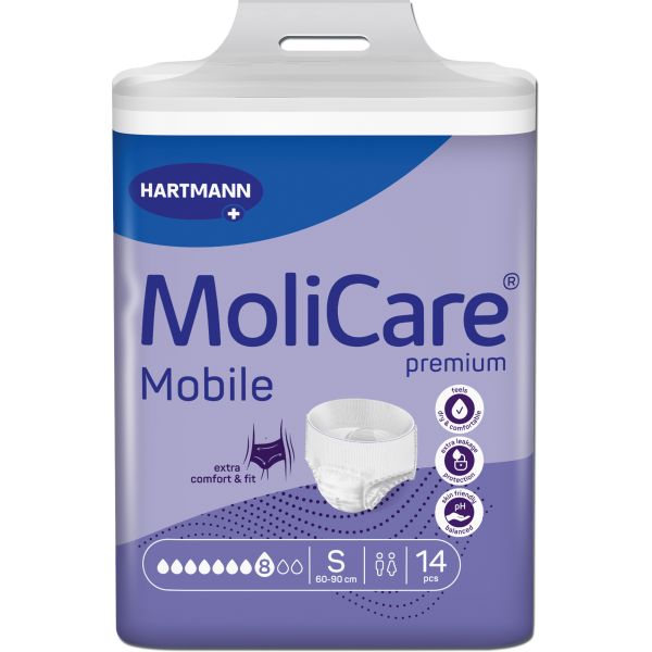 Molicare Premium Mobile 8 Drops Small 1791ml Pk14