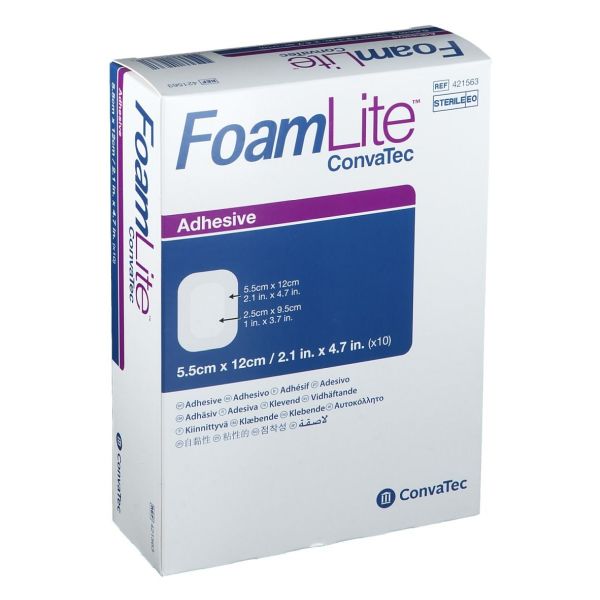 FoamLite ConvaTec Adhesive 5 x 12cm