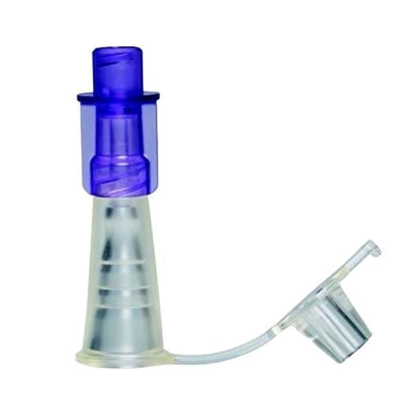 Enteral Funnel ENFit Transition Connector with Cap