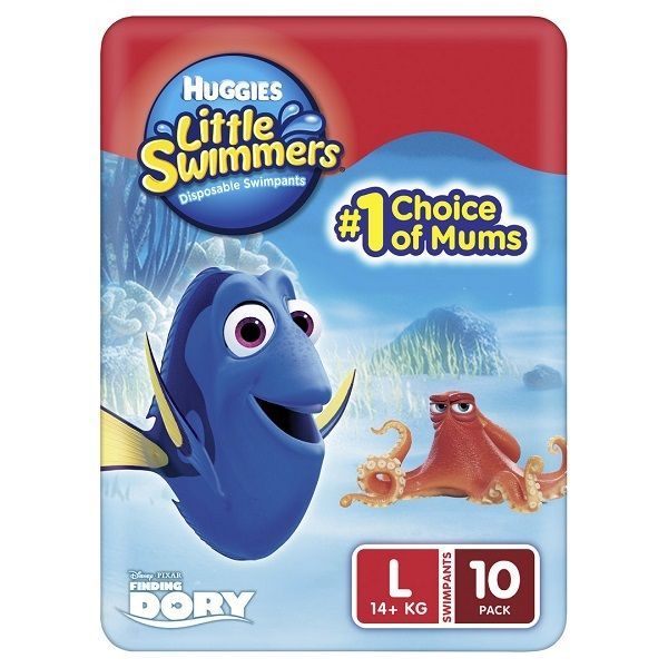 Huggies Little Swimmers Large 14kg + Pk10
