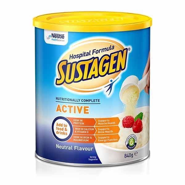 Sustagen Powder Hospital Formula Neutral 840g Can