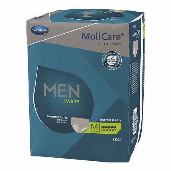 Molicare Prem Men Pants 5Drop Medium 970ml Pk8