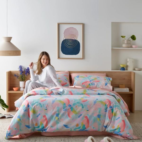 Staydry Wonderlust by Deb Mcnaughton Waterproof Quilt Cover Set Double Bed