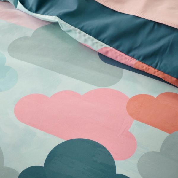 Staydry Up In The Clouds Quilt Cover Set King Single Bed