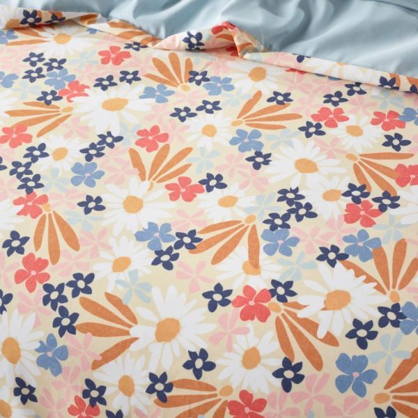 Staydry Hey Daisy Quilt Cover Set Single Bed