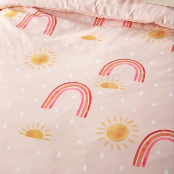 Staydry Happy Days Quilt Cover Set Queen Bed
