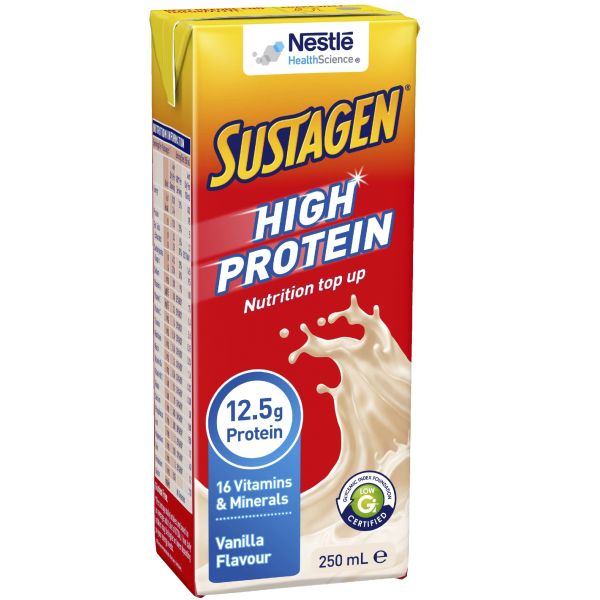 Sustagen Vanilla Ready To Drink 250ml Tetra
