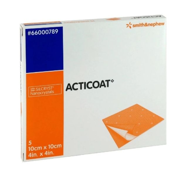 Acticoat 3 Day Silver Dressing 10x10cm
