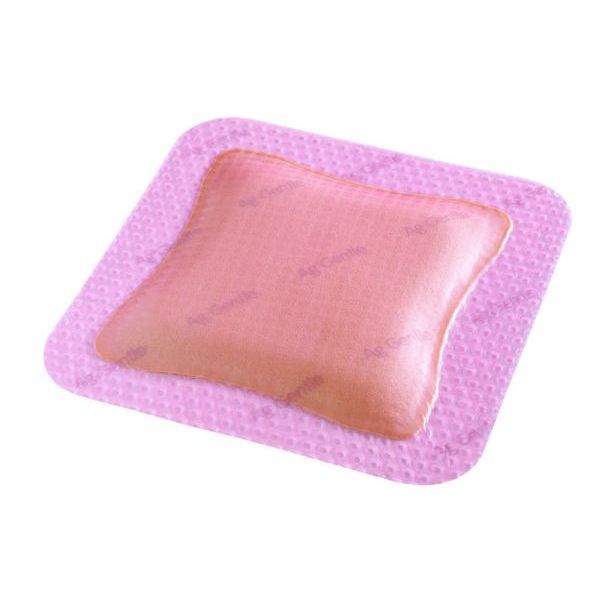 Allevyn Gentle Border Silver Adhesive 7.5x7.5cm