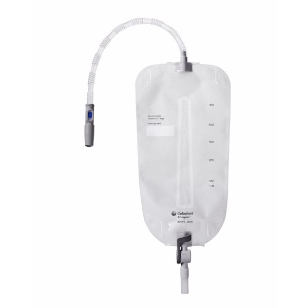 Simpla Profile Non-sterile Leg Bag 500ml 50cm