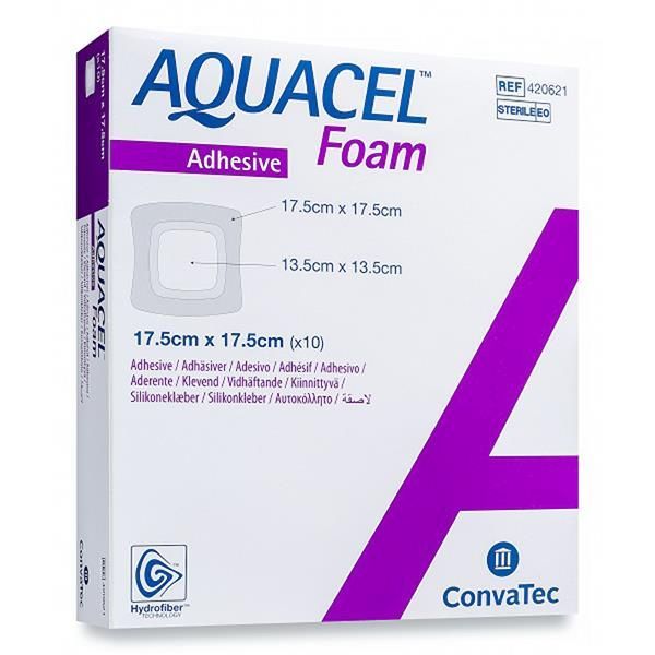 Aquacel Foam Adhesive 17.5x17.5cm