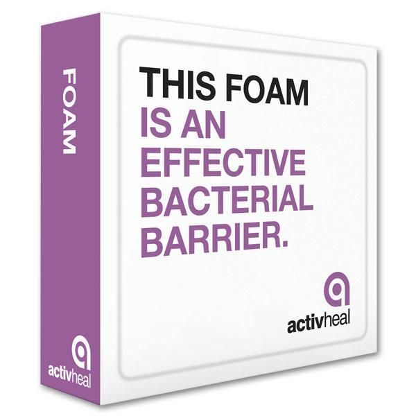Activheal Foam Island-Adhesive 7.5x7.5cm