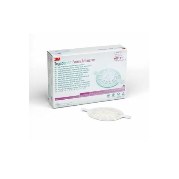 Tegaderm Foam Adhesive Oval Dressing 10x11cm