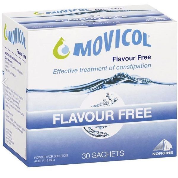 Movicol Flavour Free Sachet 13.7mg Box 30