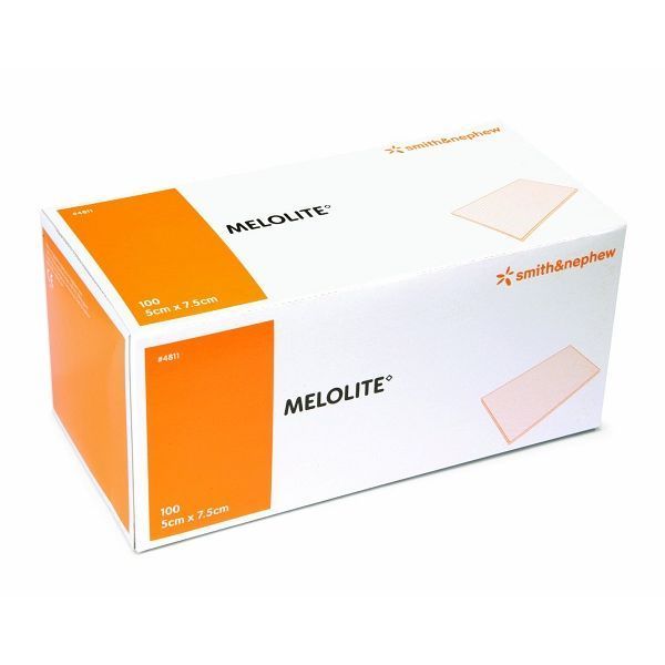 Melolite Non-Adhesive Dressing 5x7.5cm