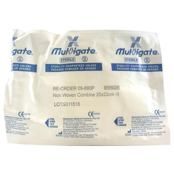 Multigate Combine Sterile Dressing 20x22cm