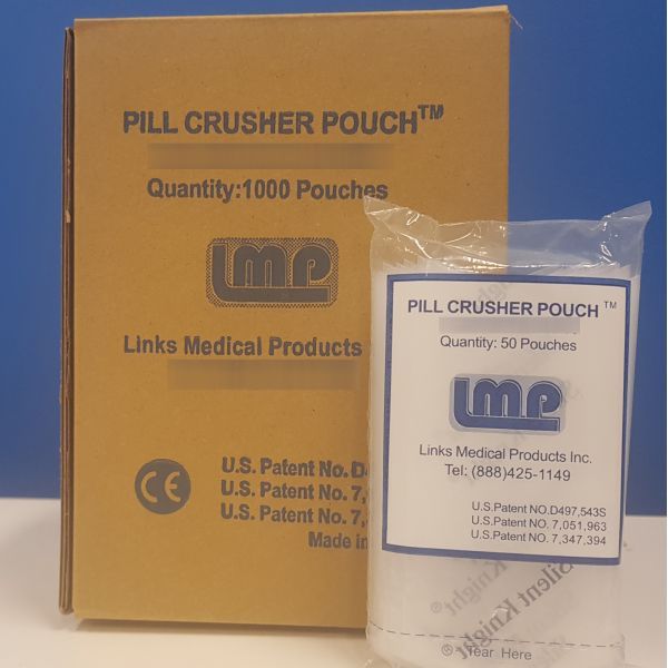 Pill Crusher Pouches Deluxe Pack 50