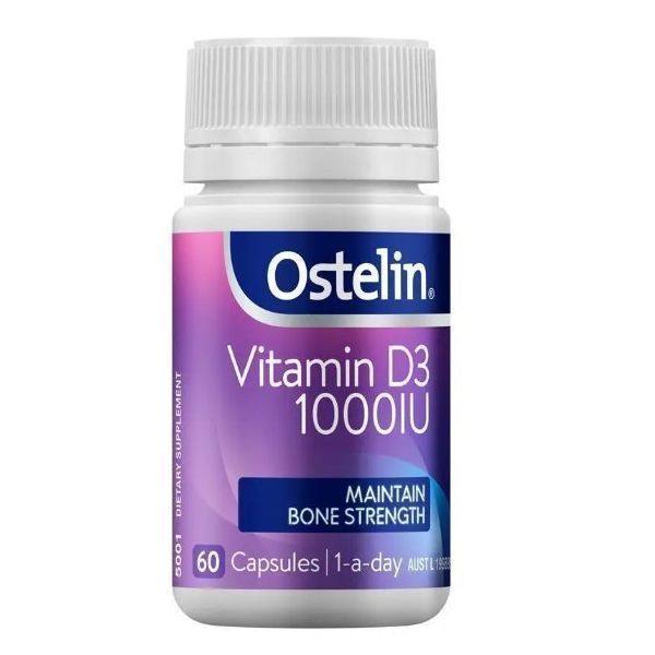 Ostelin Capsules Vitamin D Pk60