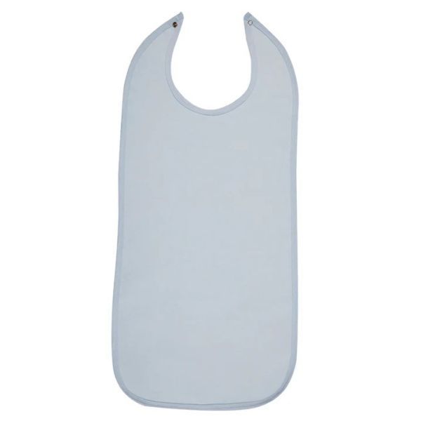 Buddies Clothing Protector Long with Press-stud Closure Pale Blue