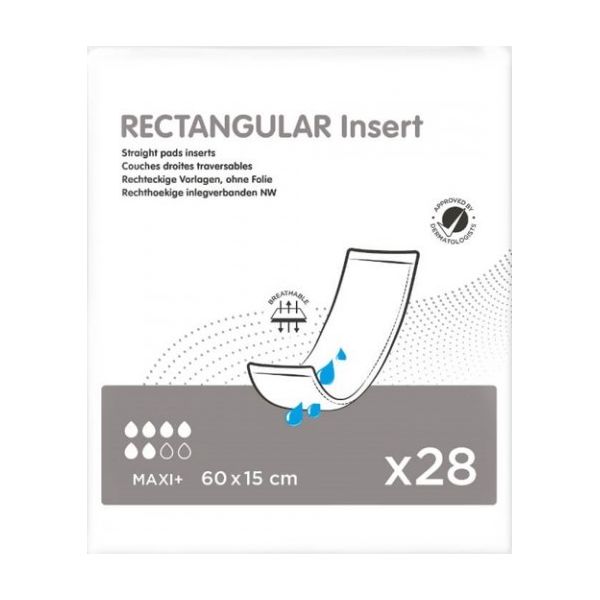 Ontex Rectangular Maxi Booster Pad 1050ml 15x60cm Pk28