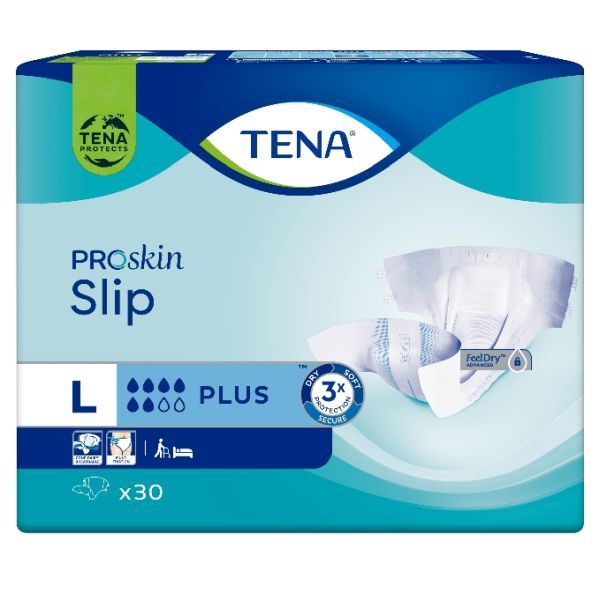 Tena Proskin Slip Plus Large 2170ml Pk12