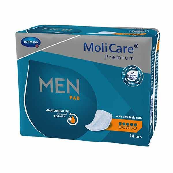 MoliCare Premium Men Pads 5 Drops 852ml Pk14